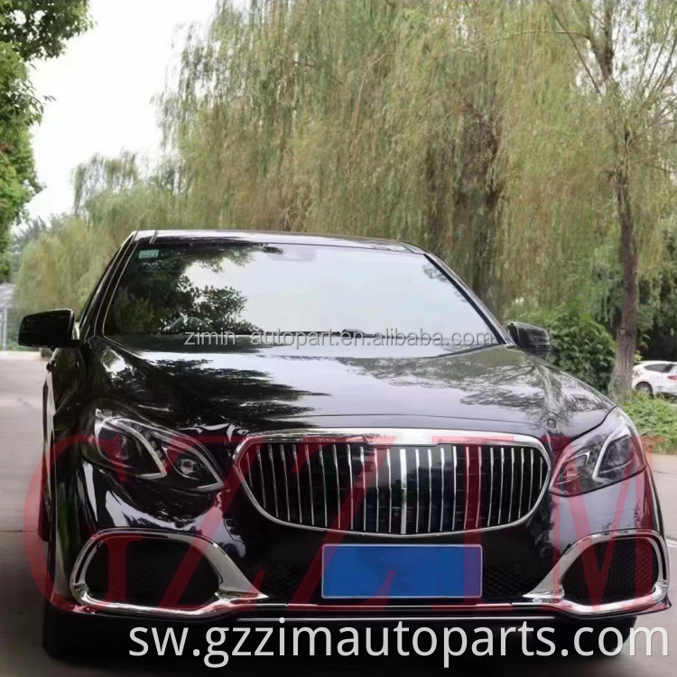 PP Plastiki Front Mwili Kit S Kuboresha Sehemu za E Darasa W212 2015 hadi W223